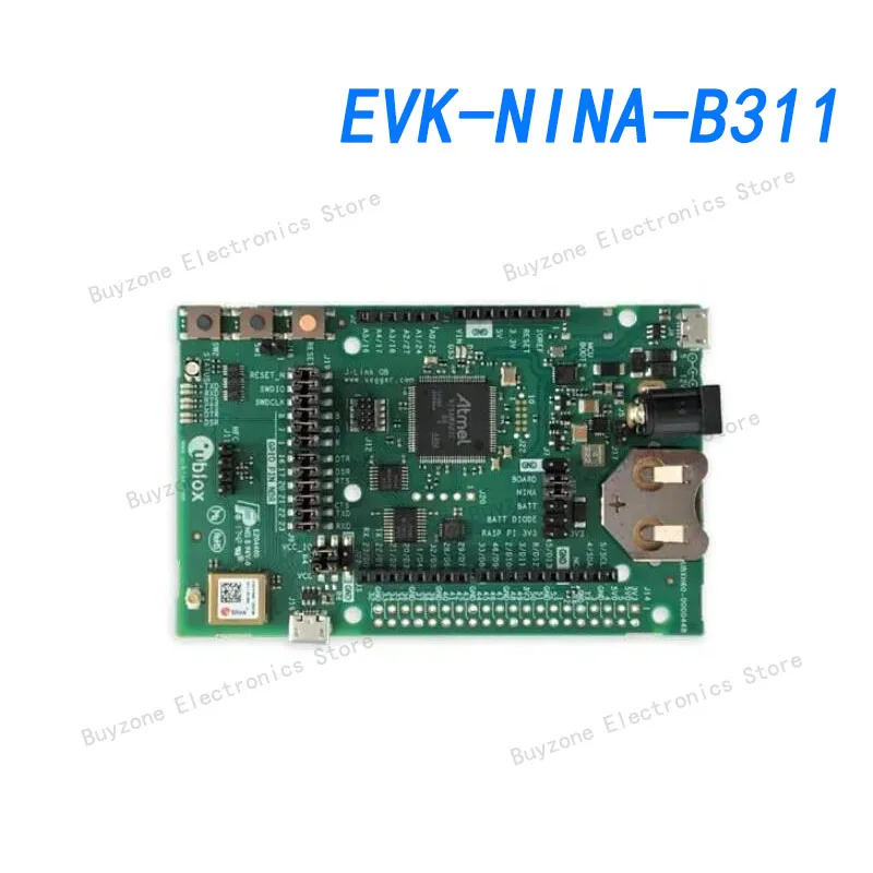 

EVK-NINA-B311 802.15.1 EVK for NINA-B311 with u-connect SWStand-alone Bluetooth Low EnergyU.FL antenna connector and USB