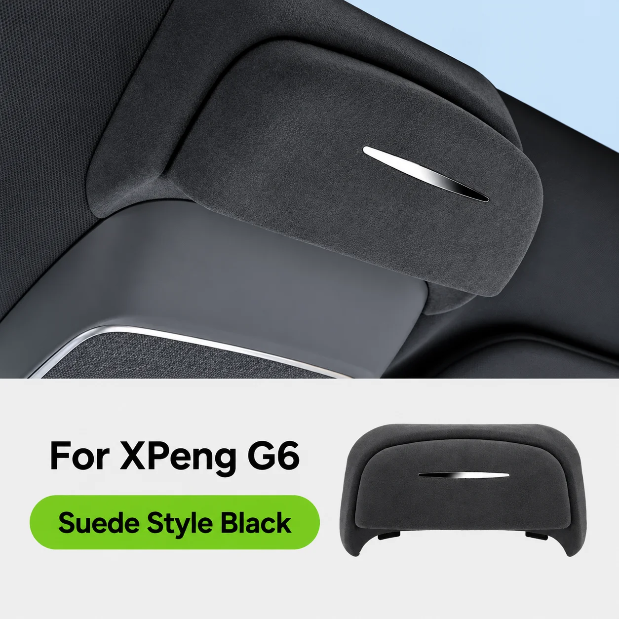 For XPeng G6 Sunglasses Storage Box Car Organizer Holder for Glasses Keys Wallet Passport Photos Interior Accessories 2003-2005