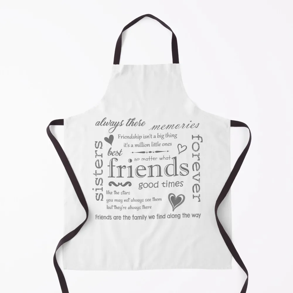 Best Friends/Sisters Apron kindergarten teacher Teacher Kitchen Things And For Home Apron