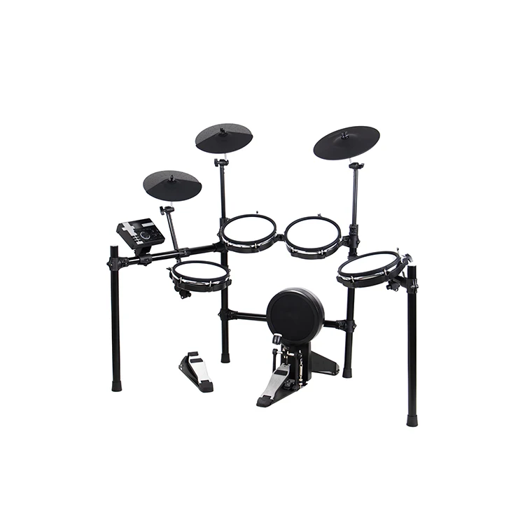 

Factory wholesale professional adult 5 drums 3/4 cymbals jazz drum set musical instrument