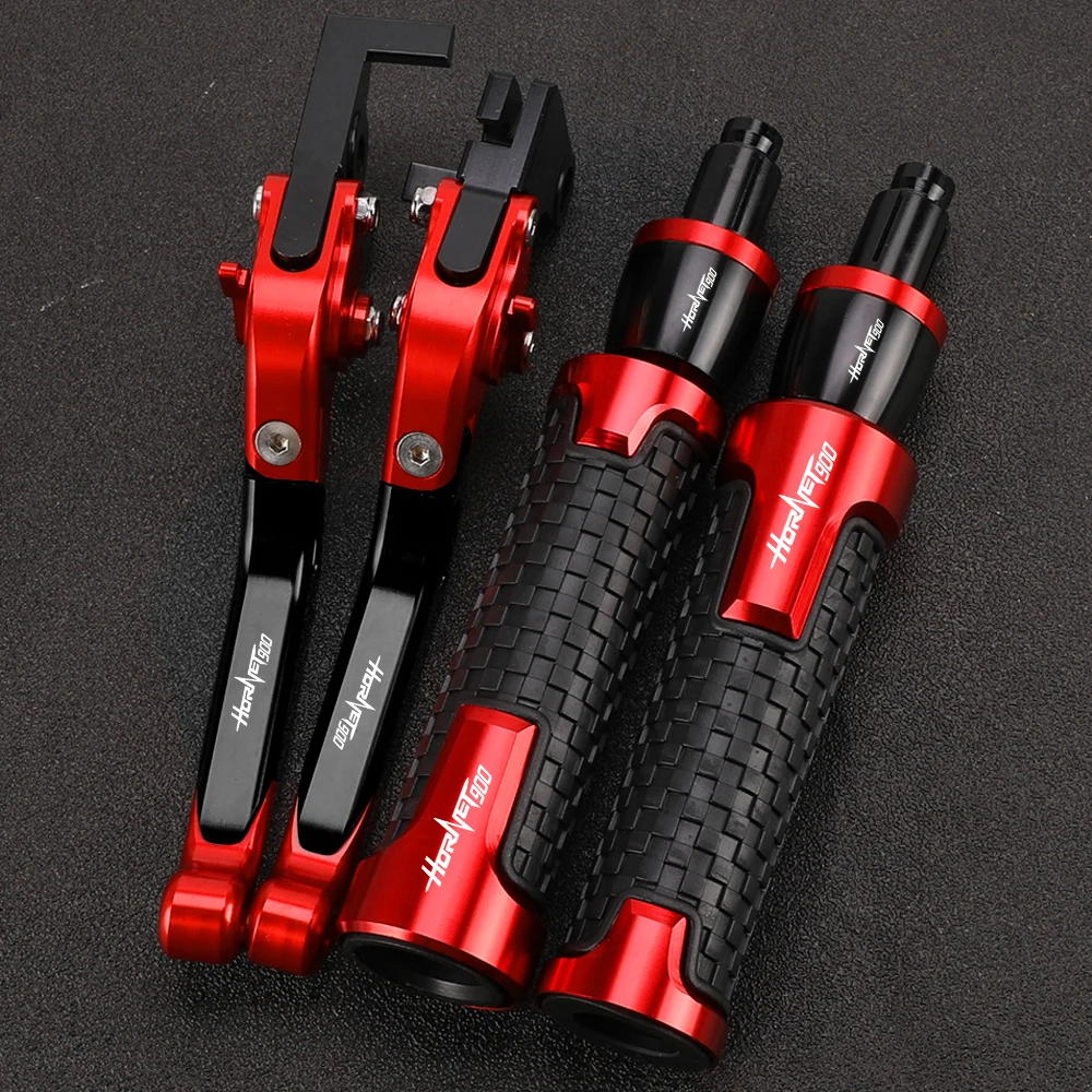 

Motorcycle Accessories Brake Clutch Levers Handle Handlebar Grip Ends For Honda Hornet 900 CB900F CB 900F HORNET 2001-2008 2007