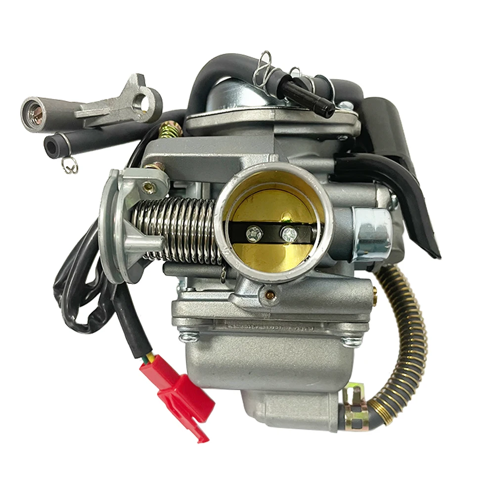 Motorcycle PD26J 26mm Carburetor With Electric Choke For Honda GY6 125cc 150cc Scooter ATV 4 Stroke Pit Accessories Motocross