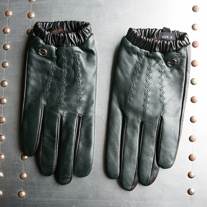gants-en-cuir-epais-pour-hommes-compatibles-avec-les-ecrans-tactiles-en-peau-de-mouton-couleur-vert-fonce-pour-l'hiver