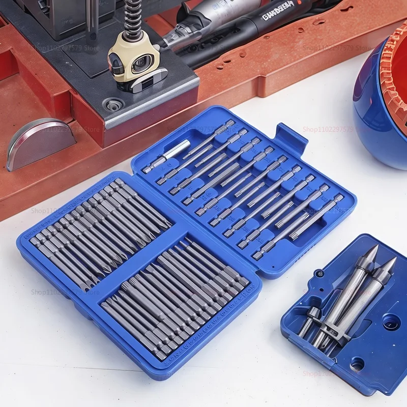 36/50PCS ชุดหัวชุด CROSS Word ยาวไขควง Bit EXTENSION Rod ชุดหัวไฟฟ้าเจาะชุดเครื่องมือ