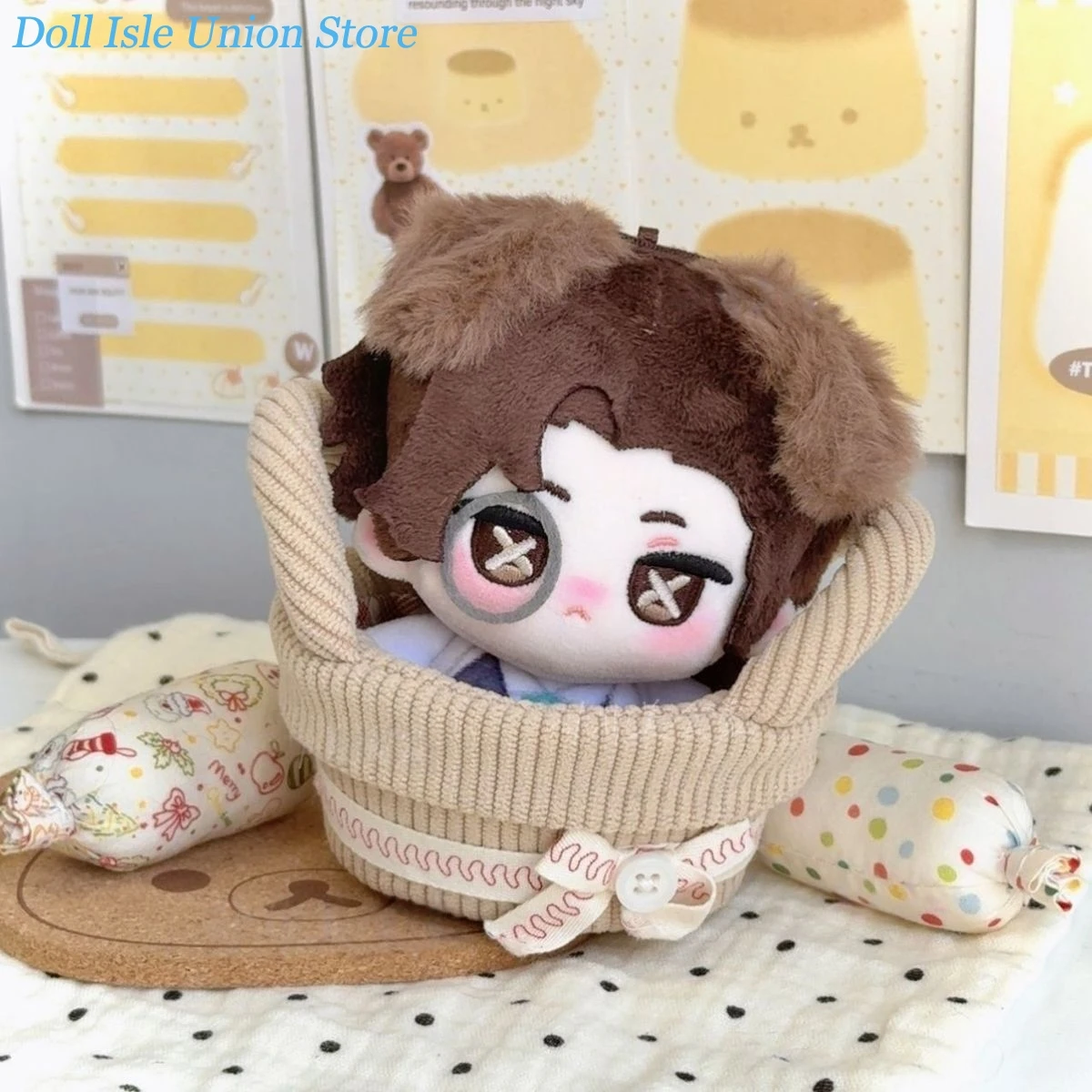 Anime Katoenen Pop 10 cm Nunu Lichaam Romanschrijver Norton Campbell Componist Game Identity V Pluche Knuffel Cosplay Beeldje Plushie