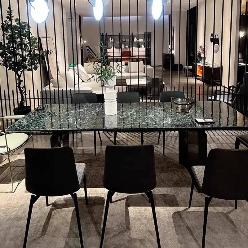 Dining Table Modern Living Room Center Individual Dinning Kitchen Modern Luxury Craft Mesas Large Mesa Comedor Home Furniture