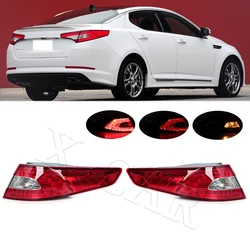 For kia k5 Optima 2011 2012 2013 LED Taillights Turn Lights Reverse Lights Brake Lights Warning Flashing Lights Driving Lights