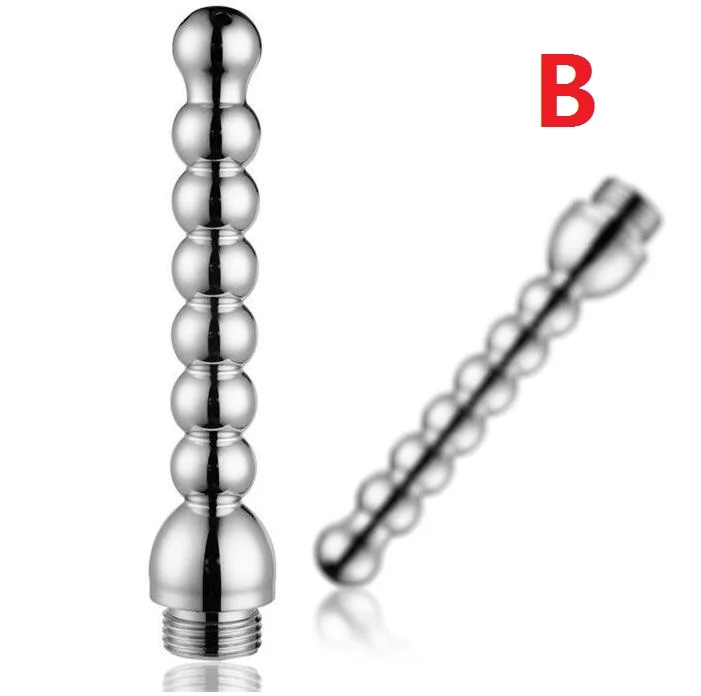 الشرج نظيفة فلوش الشرج دش رئيس المهبل كس غسل بعقب المكونات حقنة شرجية الدوش فوهة لعبة الجنس للرجال النساء مثلي الجنس المنتج