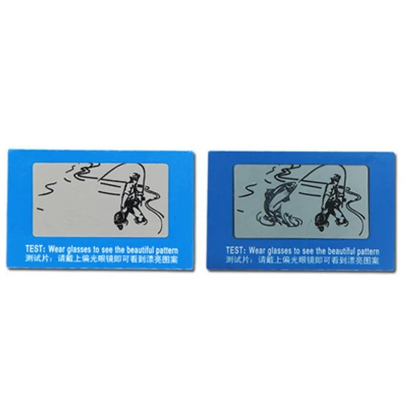 5/10/100Pcs Polarized Lens Test Card Sunglasses Polarization Tester Card Eyewear Accessory for Testing Polarized Glasses