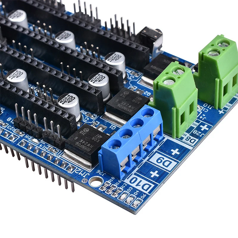 RAMPS 1.6 3D Printer Control Expansion Board Reprap Printer Shield For Arduino Mega 2560