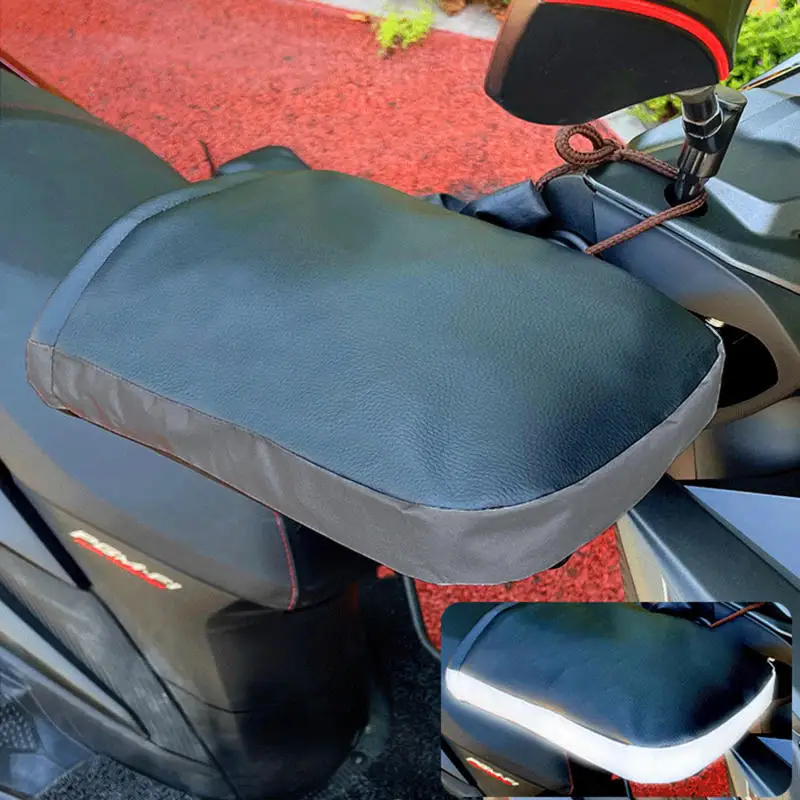 Motorcycle Winterization Waterproof Handlebar Sleeve Supplies Winter Handle Cover Muff Arm Warmer Warmers Goods Biker Gloves image 2