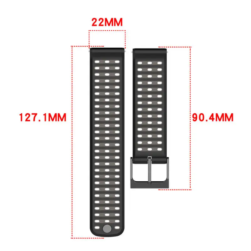 22mm Ersatz-Uhrenarmband für COROS APEX 4 42mm Silikonarmband für COROS PACE 4 3/PACE Pro/APEX 2 Pro Armbandzubehör – Detail 12