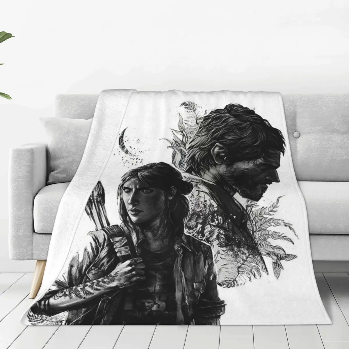 Last Of Us Blanket Flannel Breathable Sofa Throw Blankets For Couch Bedding Travel Throws Bedspread Quilt