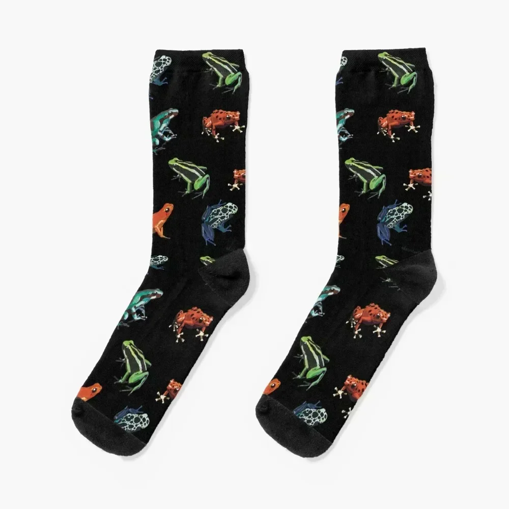 Poison Dart Frogs Socks professional running Stockings man japanese fashion Socks Men Women's