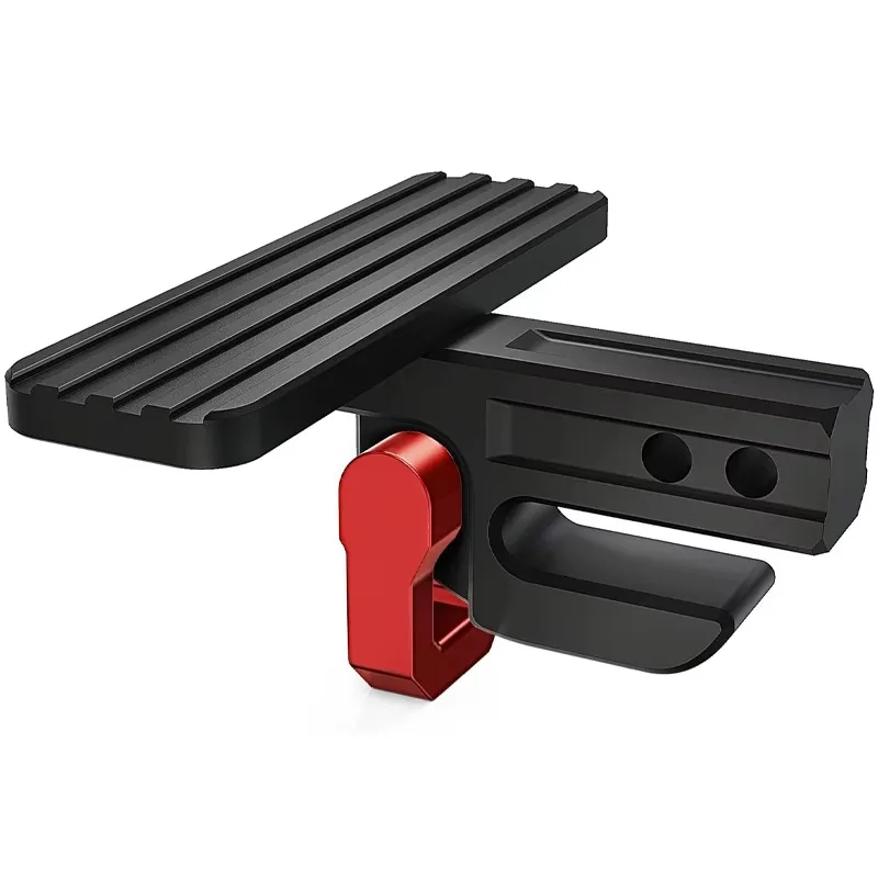 Bumper step hook slider with d-ring hook and loop combination, 2 receiver hook sliders anti-slip protection