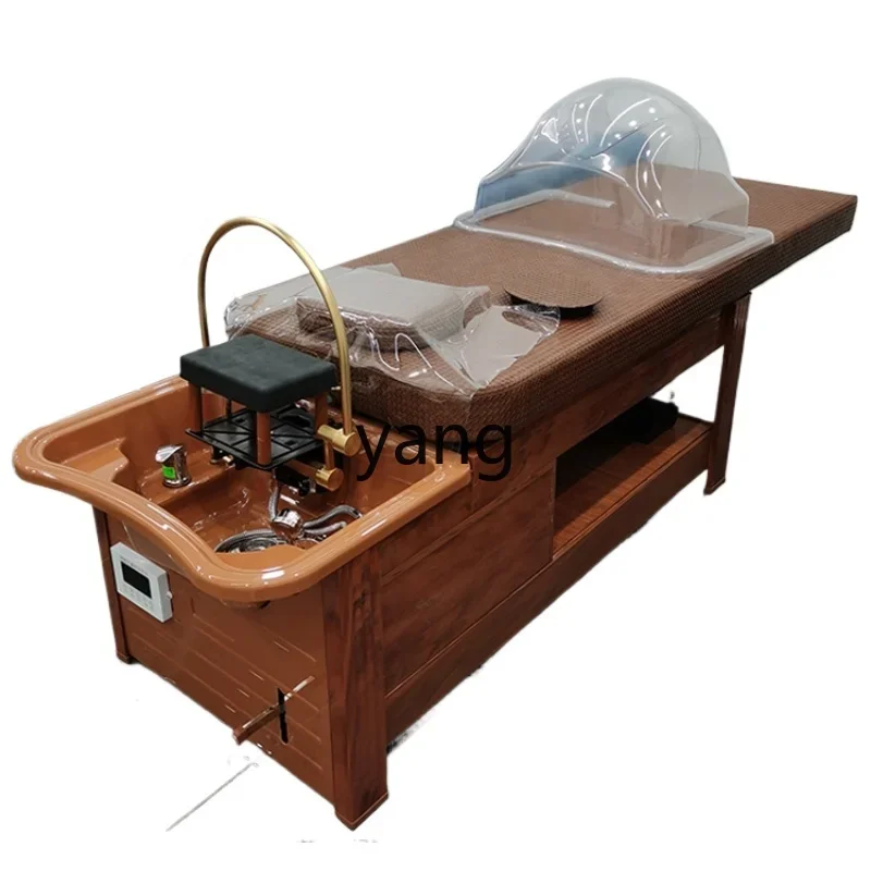 

CX Hair Salon Toudao Soup Spa Shampoo Barber Shop Fumigation Hair Care Lying Flat Pull Bed