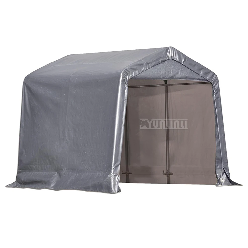 YUNLINLI Gazebo Outdoor Rainproof Motorcycle Carport Dustproof Sunscreen Garage Tent Balcony Sundries Garden Tools Storage Shed
