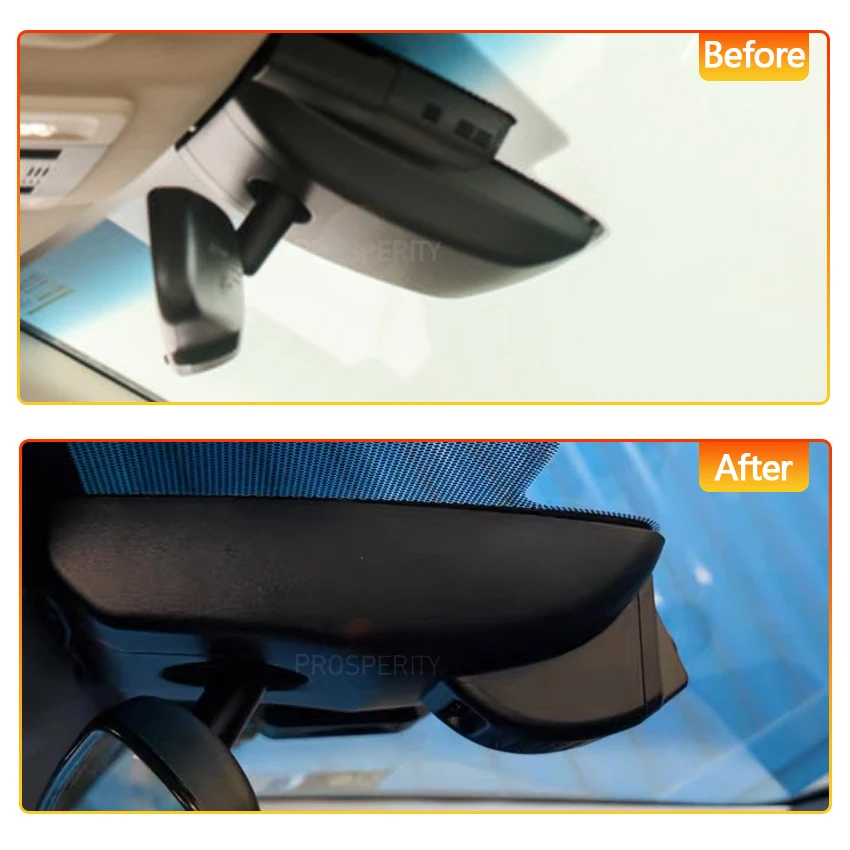 4K التوصيل والتشغيل سهلة التركيب واي فاي سيارة DVR مسجل فيديو داش كام لتويوتا كامري 70 V70 XV70 SE XLE الهجين 2018-2023