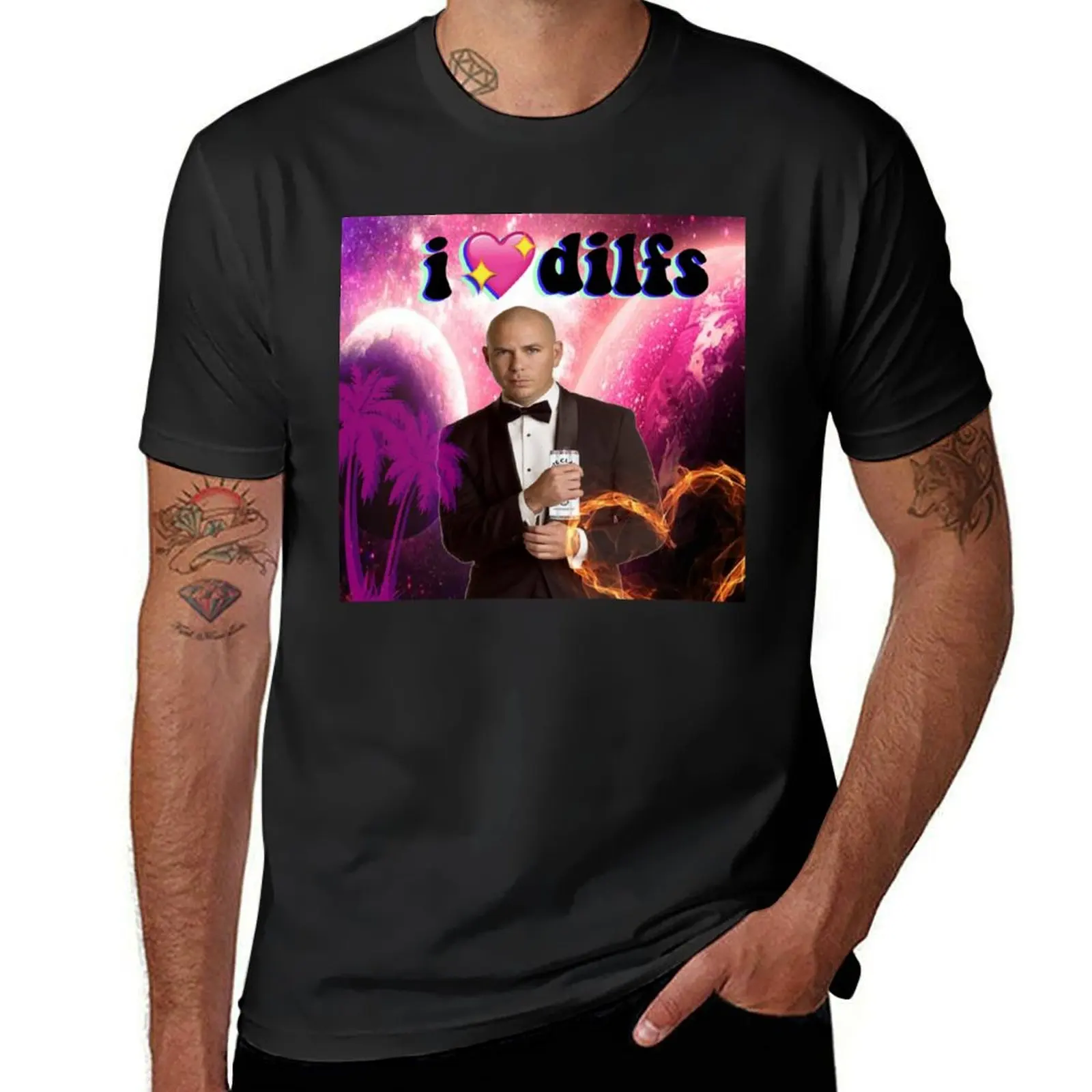 I love dilfs Classic T-shirt plus sizes cute tops summer tops big and tall t shirts for men