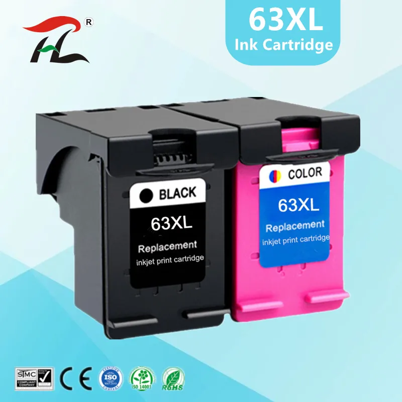 

63XL Ink Cartridge Compatible for hp 63 XL for hp63 for Deskjet 1110 2130 2131 2132 3630 4250 5220 5230 5232 5252