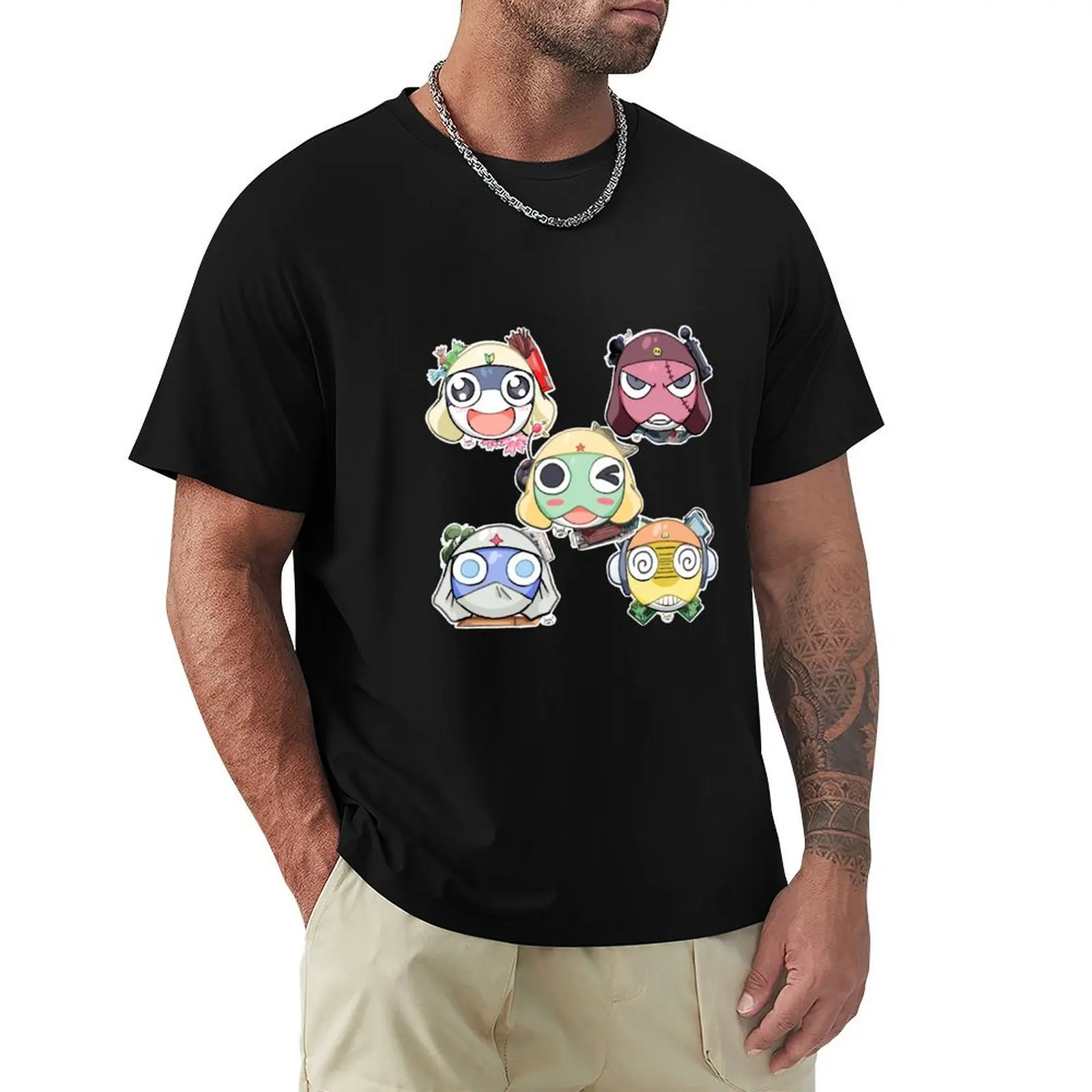 

Keroro T-Shirt Casual Loose Daily Wear T-Shirt