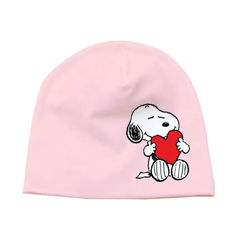 Snoopy Thermal Wind Resistant Pullover Hat Unisex Cold Proof Head Cap Daily Fashion Headwear Present for Fashion Wear Lovers