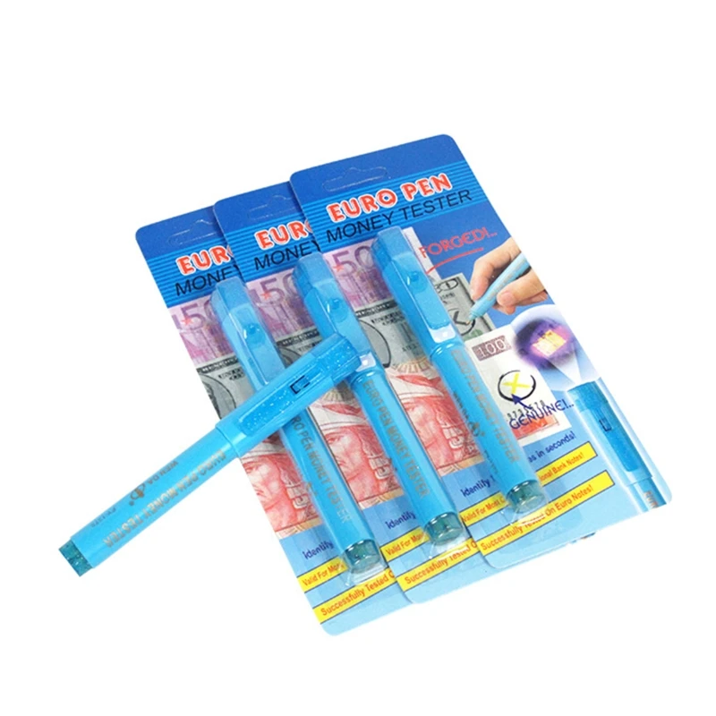 Fake Marker Pen Detector UV Light False Currency Pen for Money Loss Prevention Dropship