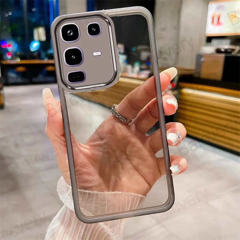 Para Infinix Note 50 4G Pro + Plus 50S 50X carcasa protectora de cámara anticaída colorida cubierta trasera de TPU