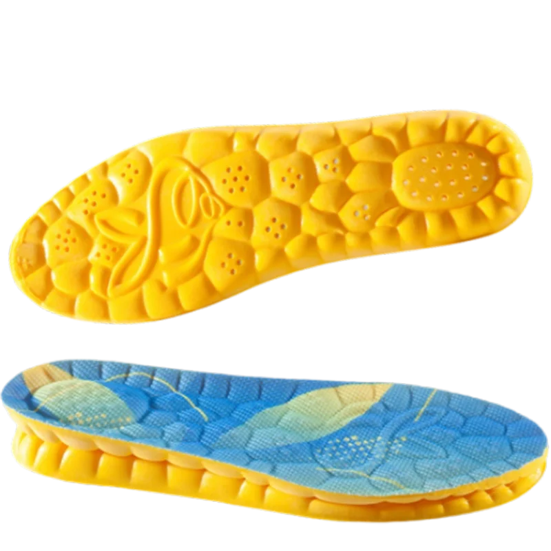 

4D облачная технология, спортивные стельки из искусственной подошвы для обуви, мягкие дышащие амортизирующие подушки, ортопедические стельки для бега