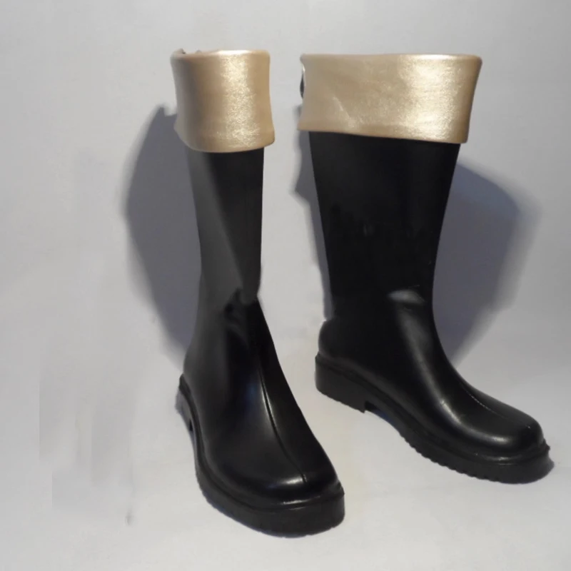 Anime Soul Sakata Gintoki Kagura Imai Nobume chaussures Cosplay Sarutobi Ayame noir Okita Sougo bottes hommes femmes sur mesure