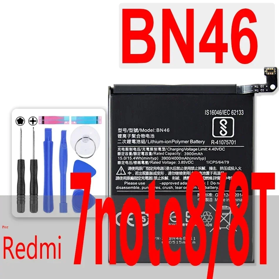 BN57 BM4J BM3L BM4E BM3M BM3E BN4A BN46 Battery For Xiaomi Mi 9T Pro 8 Lite 9 SE 11 POCO X3 NFC F1 Redmi Note 8 Pro 7 6 5