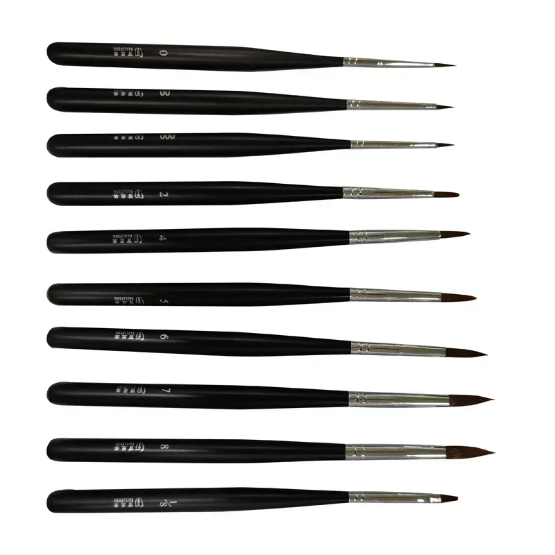 1PCS Inter dental Brush Porcelain Pens Tools Composite Cement Inter-dental Shaping Plastic Glaze Ceramic Brush Pens