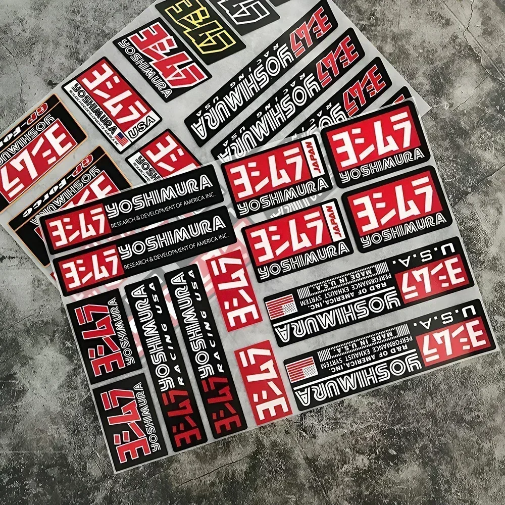 Reflective Motorcycle Decal Waterproof Vinyl Sticker Fuel Tank Body Helmet Z900 Tenere 700 TRK502 PCX125