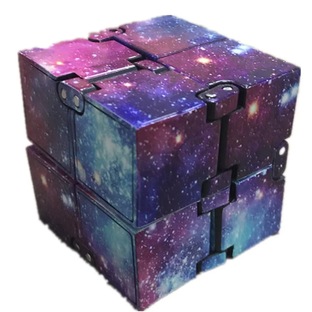 Puzzle Cube Durable Exquisite Decompression Toy Infinity Magic Cube For Adults Kids Fidget Toys Antistress Anxiety Desk Toy