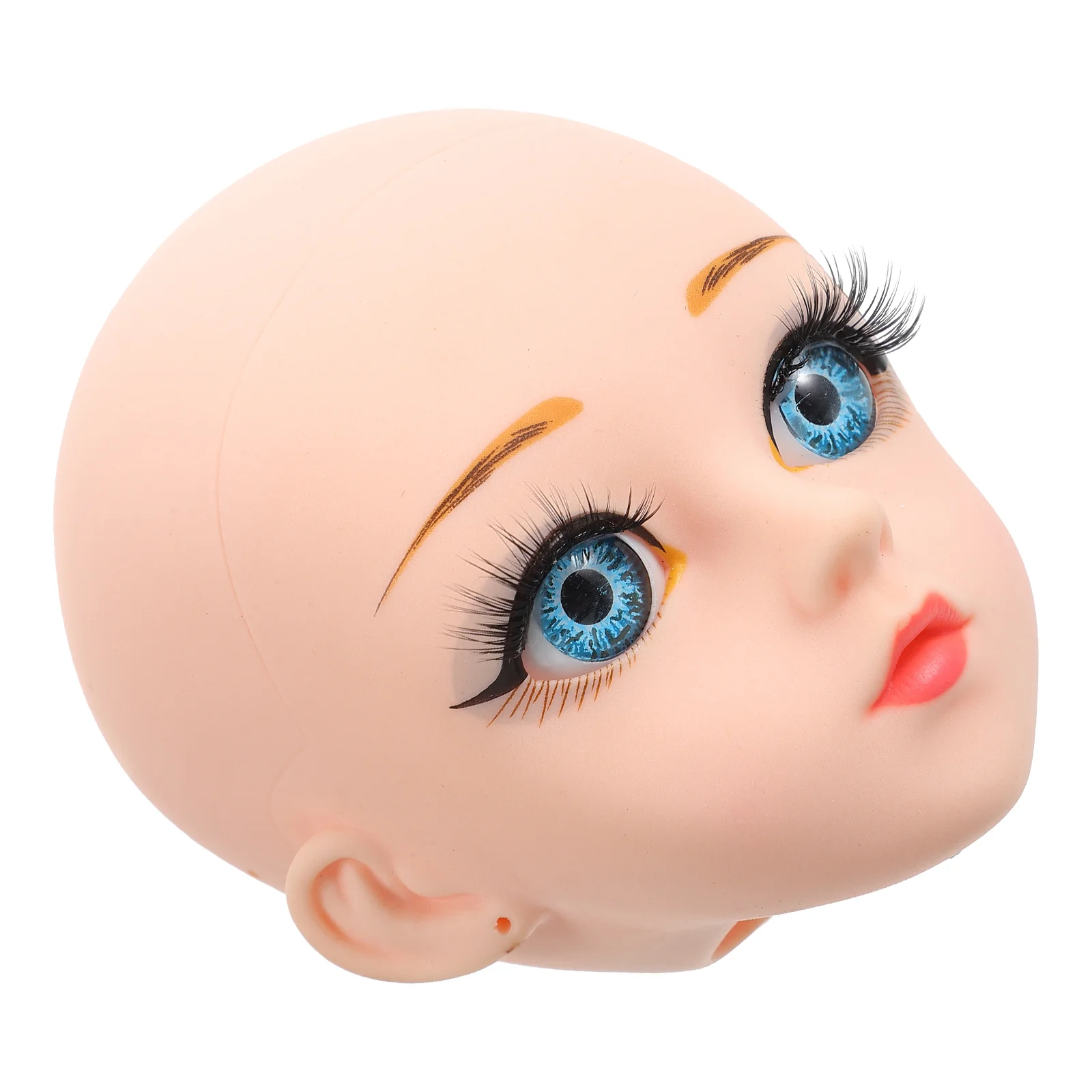

3 D Head Accessories Toy for DIY Gift Vinyl Drawing Dolls Materials Baby Dummies