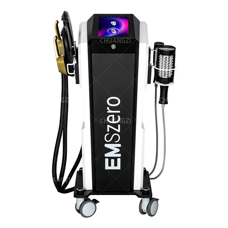 EMSZERO  6500W Sculpting Butt Lift Machine 2 in 1 Body Sculpt Machine RF Roller Muscle Stimulator Body Shaping Massage Equipment