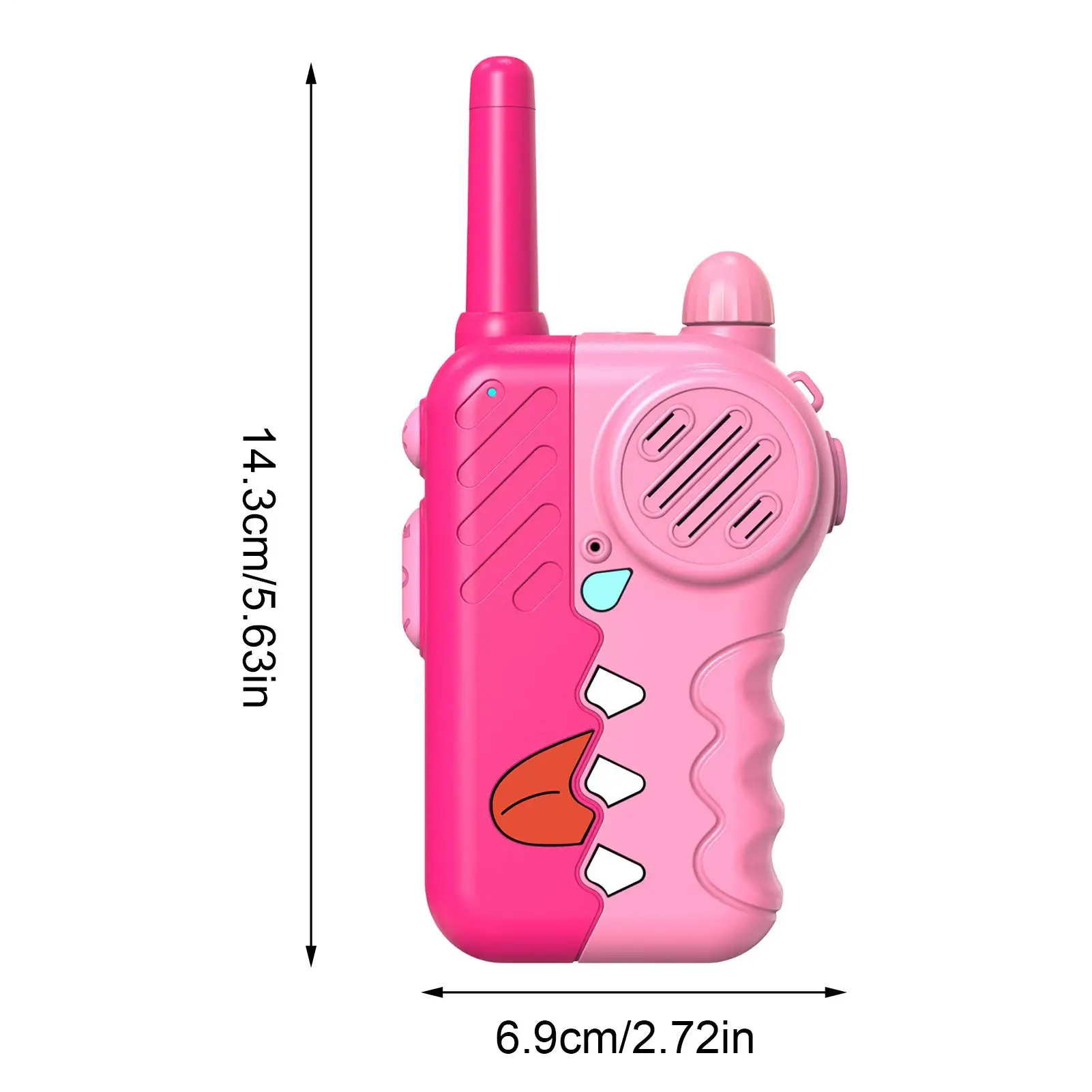 Walkie-talkies Leuk draadloos interactief met zaklamp Walkie-talkie voor kinderen Educatief speelgoed voor binnen en buiten, thuispark