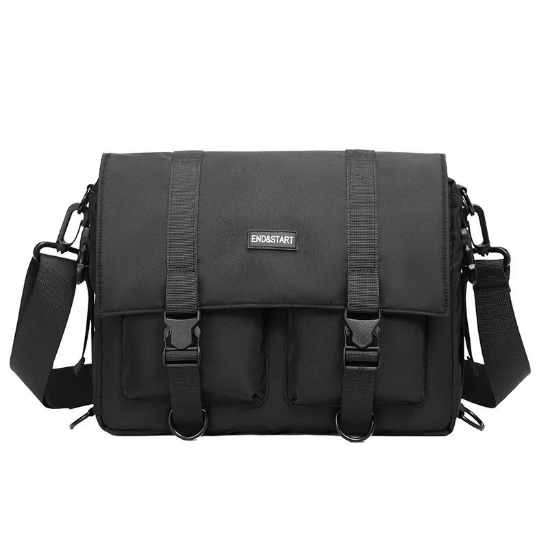 

Korean Style Man Shoulder Bag Free Shipping Sport Messenger Bag ins Men Crossbody Bags Oxford Sling Bags