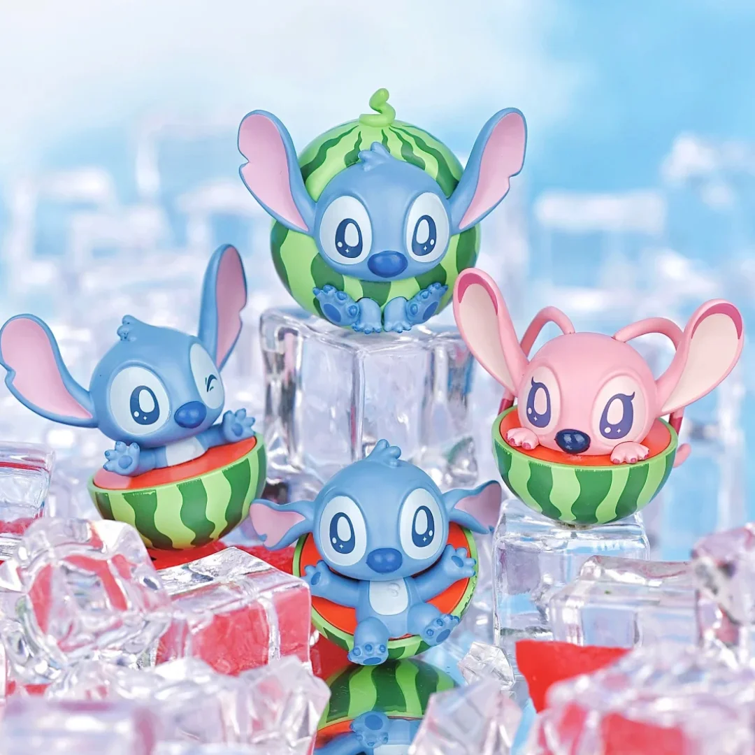 

Genuine Disney Stitch Magnetic Interstellar Baby Tumbler Blind Bag Mini Figure DIY Ornaments Magnetic Decoration Toy Gift