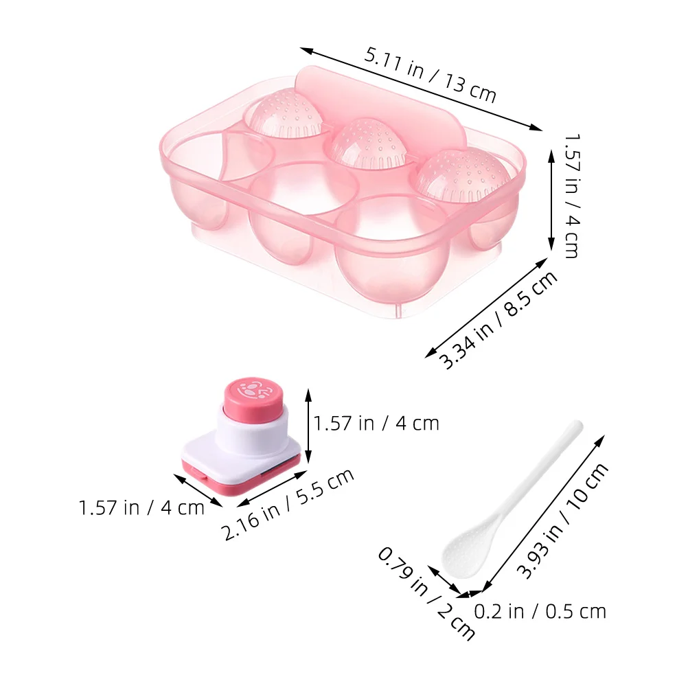

1 Set Reusable Onigiri Maker Sushi Diy Tool Kitchen Utensil Small Rice Ball Mold Sushi Making Mold Onigiri Molds Kitchen Rice