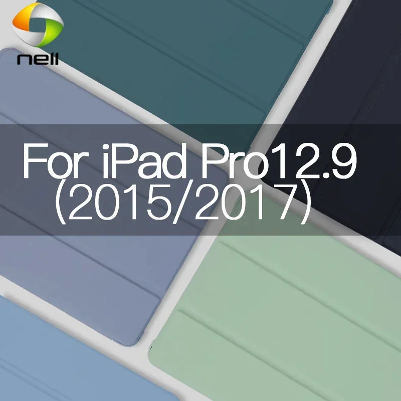 

Для iPad Pro 12.9 2017 Edition (с ключом «Домой») Чехол A1584 A1670 A1671 2015 1-го 2-го поколения с держателем для карандашей Магнитный смарт-чехол