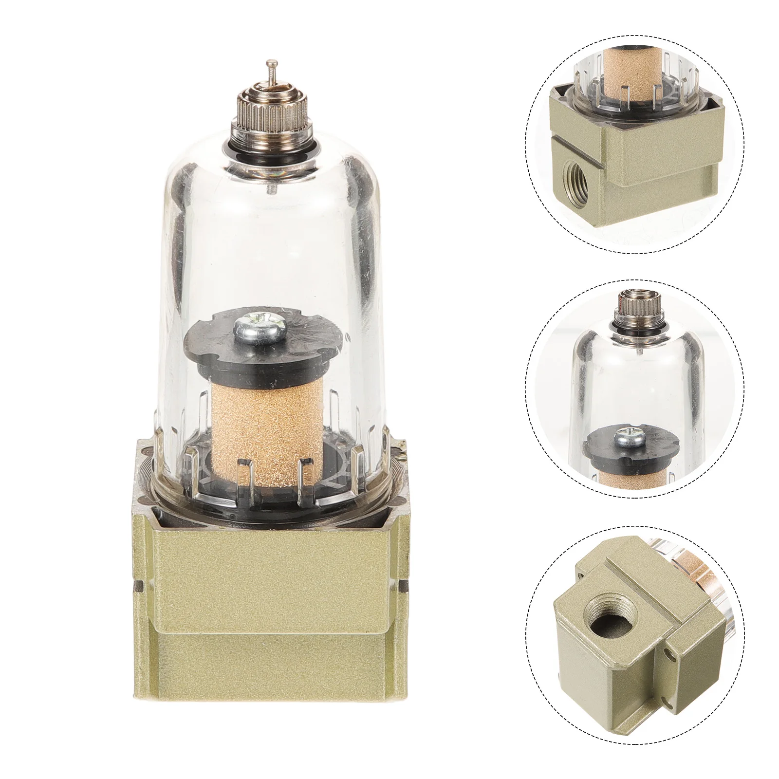 

Compressor Filter Regulator Water Separator Metal Oil Water Separator For Pneumatic Tools Efficient Filtration Long Lifetime