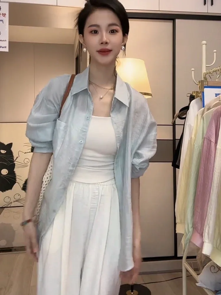 

Laid-ba Sle White Strapl Vest Women's Winter Outerwear Sunscreen Inner Match Svel ort Top with Chest Pad