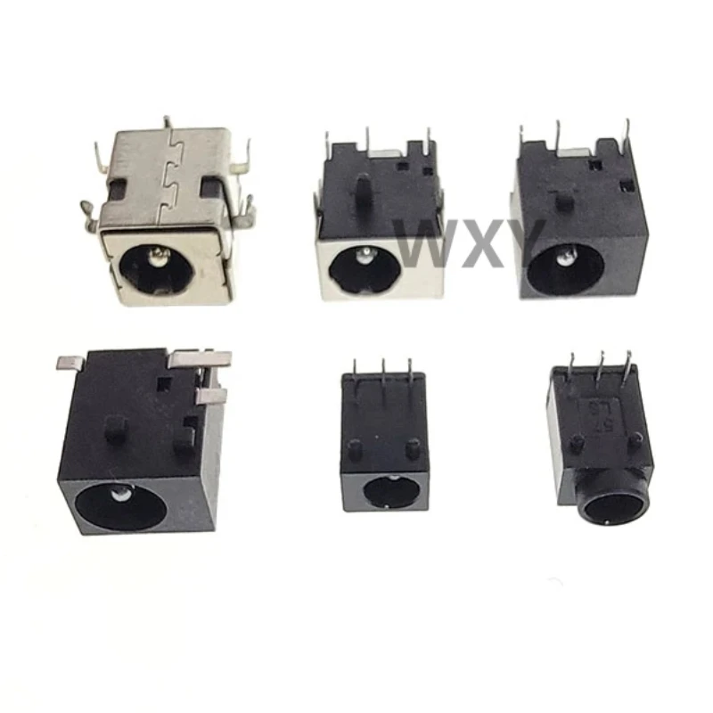 10PCS DC Power Jack Socket Female Connector 5.5*2.1MM 5.5*2.5MM 3.5*1.35MM 5.5*2.1 5.5*2.5 3.5*1.3 DC-044 DC044A DC044B DC003 A