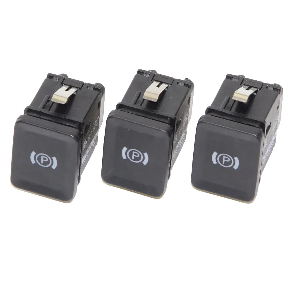 3PCS New parking brake switch handbrake button for VW PASSAT B6 C6 3C2 3C5 OE:3C0927225B / 3C0 927 225C