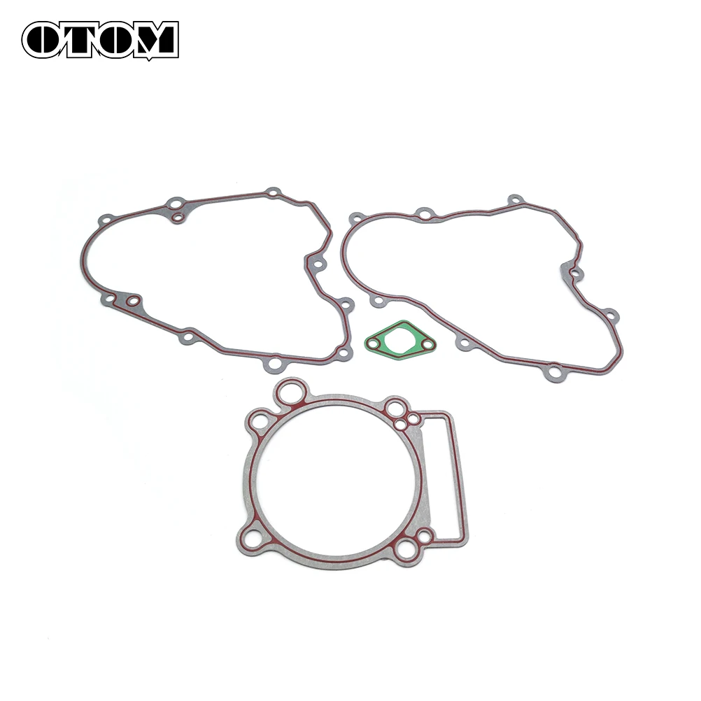 OTOM Motorcycle Complete Gasket Kit Top & Bottom End Engine Set For ZONGSHEN NC250 250cc KAYO T6 K6 BSE J5 RX3 ZS250GY-3 4 Valve