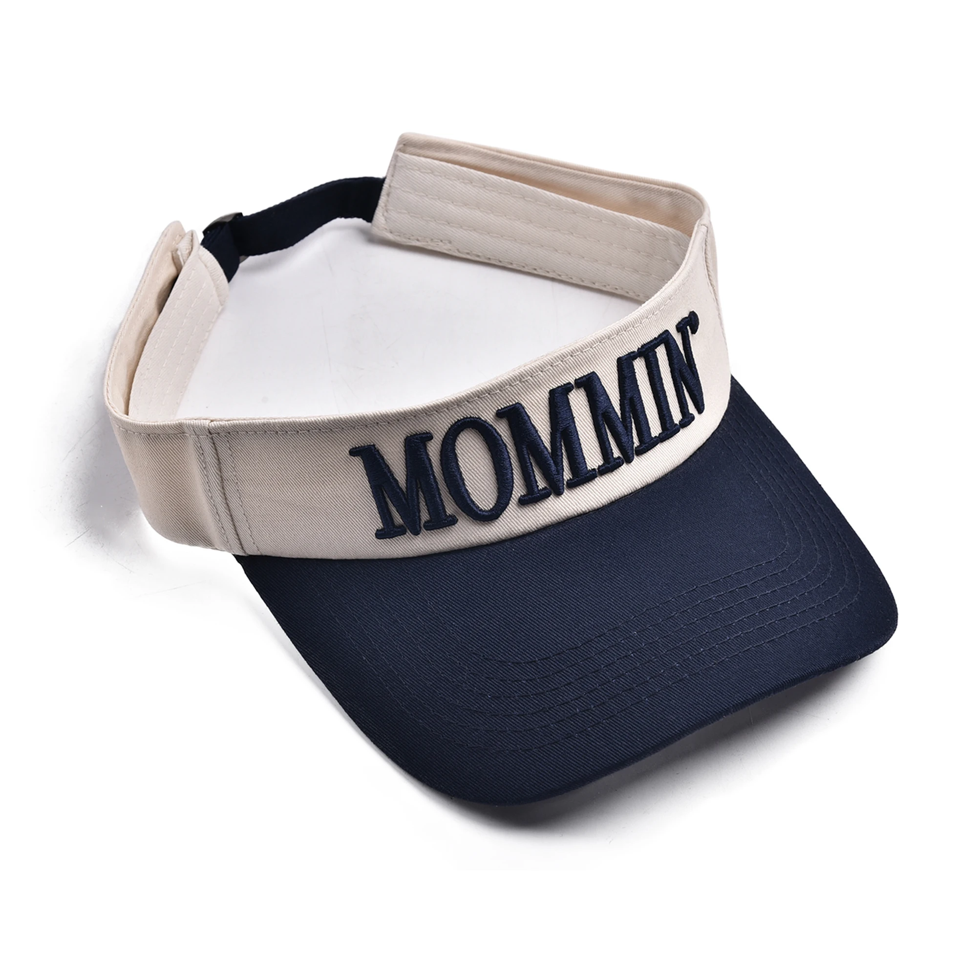 

Unisex Wide Brim Sun Hat with Adjustable Strap and Embroidered Logo Lightweight Breathable Beach Cap for Summer Outdoor