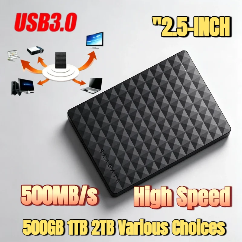 seagate製ポータブル25インチ外付けハードドライブusb-30超高速ストレージ拡張（oem）ノートパソコンpcコンピュータ用