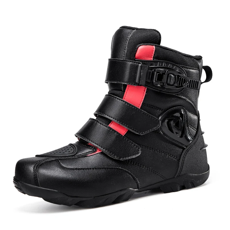 Motorcycle Riding Shoes Breathable Motorcross Off-road Short Boots Man Women Rider Motocross Equipment Anti-fall Racing Shoes 47