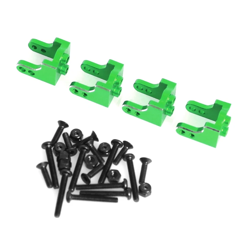 RC Car Upgrade Upper Shock Absorber Mount Kit For LOSI 1/18 Mini LMT 4X4 Brushed Monster Truck RC Car Upgrade Parts Green